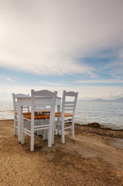 mykonos beach deniz tablosu