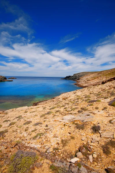 Fokos plaży w mykonos — Zdjęcie stockowe