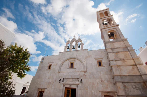 Il monastero di Panagìa Tourliani ad Ano Mera, Mykonos — Foto Stock