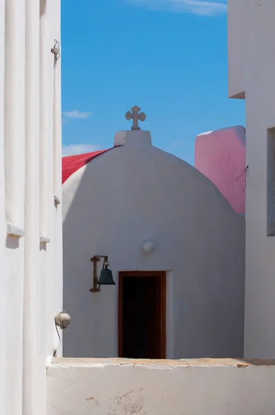 Church in Mykonos city, Greece — Stock Photo, Image