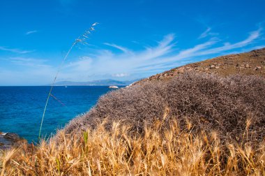 Kapari beach, mykonos City, Yunanistan