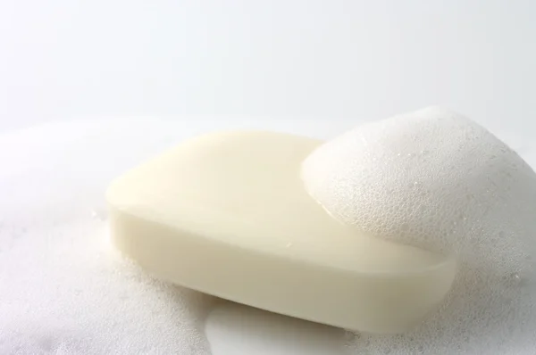Jabón con espuma — Foto de Stock