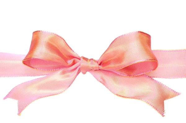 Glossy Pink Bow — Stock Photo, Image