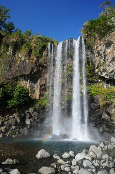 Jeongbang waterfall — Stock Photo, Image