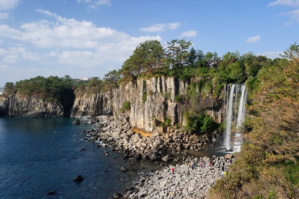 Jeongbang waterfall — Stock Photo, Image