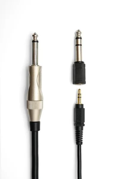 Adaptador de cable estéreo — Foto de Stock