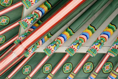 Kore geleneksel mimari detay