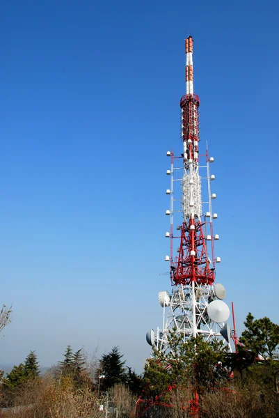 A telecommunications tower — Stock Photo, Image