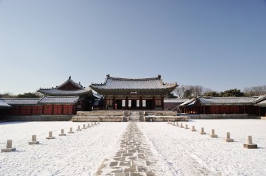 myeongjeongjeon ve taş changgyeong Sarayı, Kore hükümeti pozisyonu