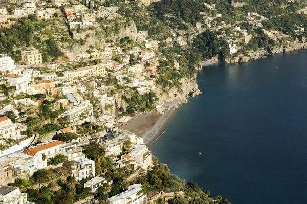 Positano i Amalfikusten, Italien — Stockfoto