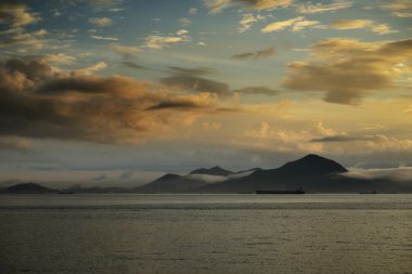 Sunset namhae Island Kore