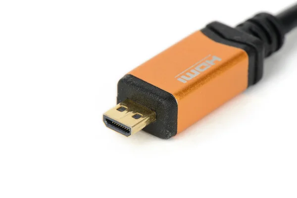 マイクロ hdmi ケーブル ヘッド — ストック写真