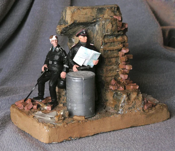 minyatür Alman askerleri