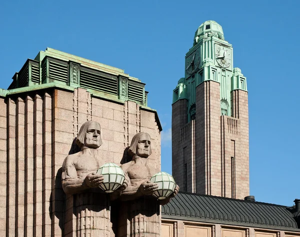 Helsinki railway station — Stock Photo, Image