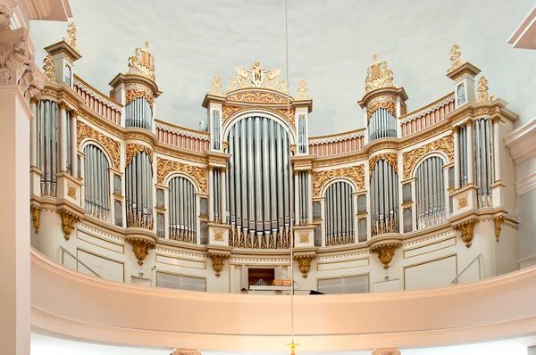 Órgão da Catedral de Helsínquia — Fotografia de Stock