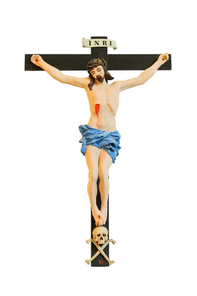 Crucifix isolated on white — Stock Photo, Image