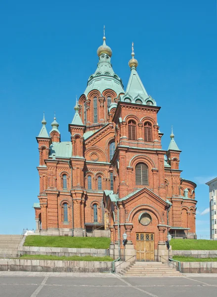 Uspenská katedrála v Helsinkách — Stock fotografie