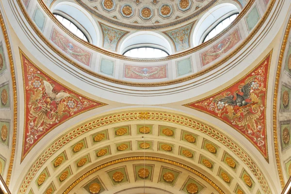 Soffitto della Biblioteca universitaria di Helsinki — Foto Stock