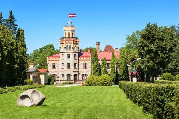 Sigulda městská rada v 19tého století hradu, Lotyšsko — Stock fotografie