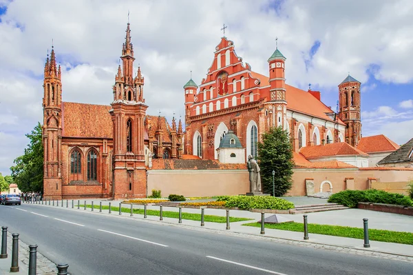 Kościele św Anny, Wilno — Zdjęcie stockowe