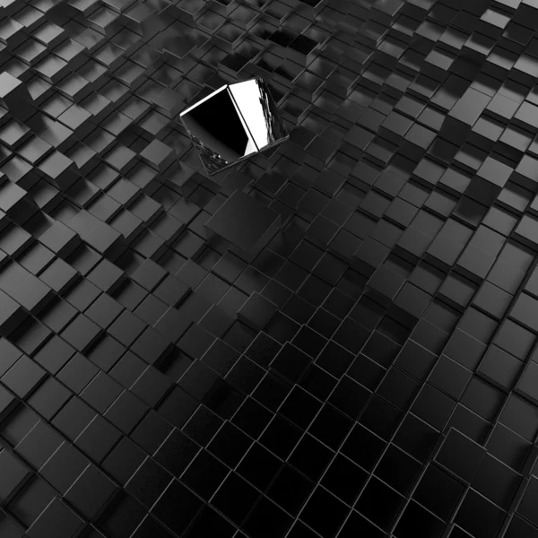 3D kuber bakgrund — Stockfoto