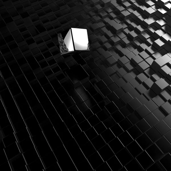 3D cubes background — Stock Photo, Image