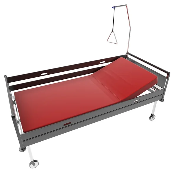 Medical Bed on a white background — Stock Photo, Image