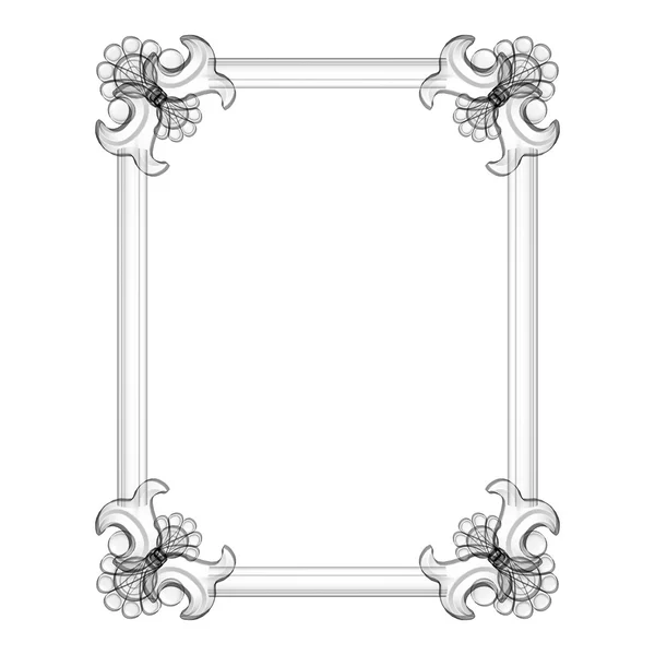Antic frame design de fundo — Fotografia de Stock