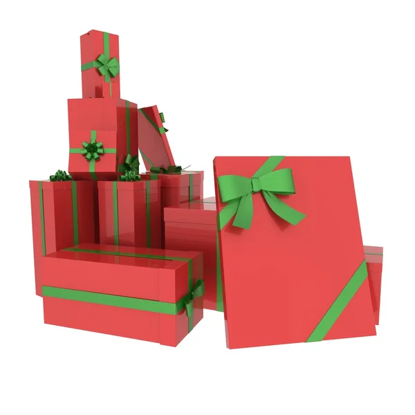 クリスマスプレゼント箱 — ストック写真