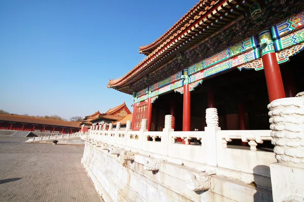 Temples of the Forbidden City in Beijing China — Stock Photo, Image