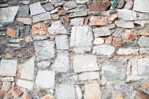 Régi kő fal textúra háttér . — Stock Fotó