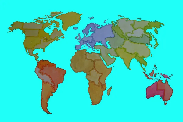 Mappemonde —  Fotos de Stock