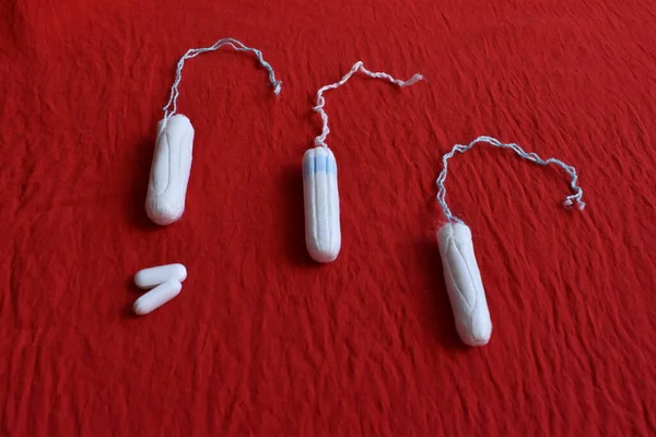 Woman tampons as a means of intimate hygiene
