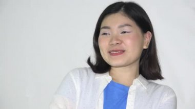 A Smiling Happy Teen Asian Girl