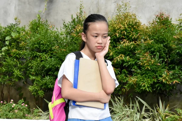 School Girl Depression — Stock Photo, Image