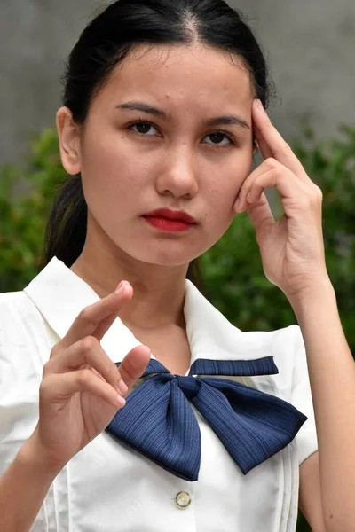 Une Femme Asiatique Psychique — Photo