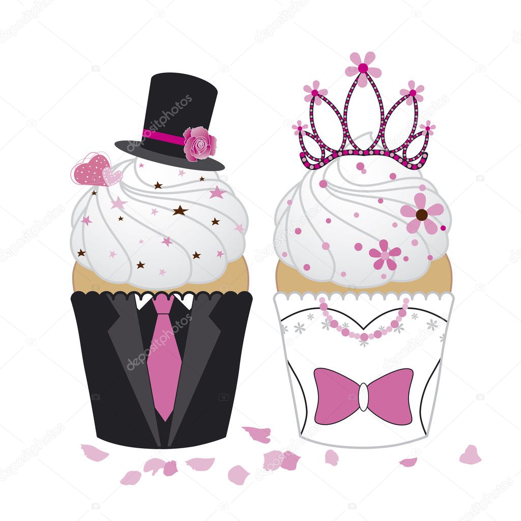 Cupcake wedding