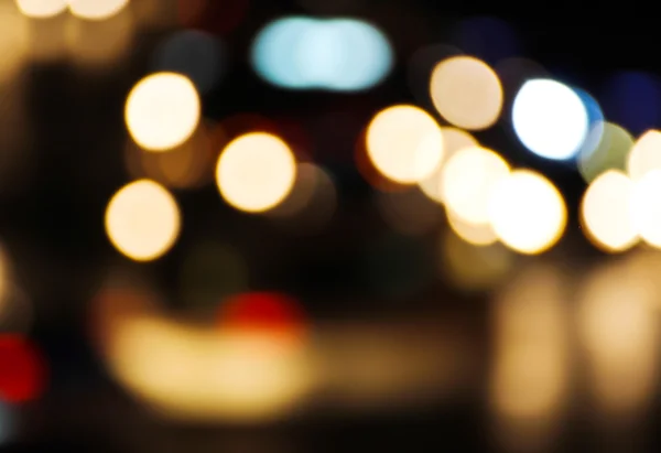 Night traffic. Out of focus. — Stock Photo, Image