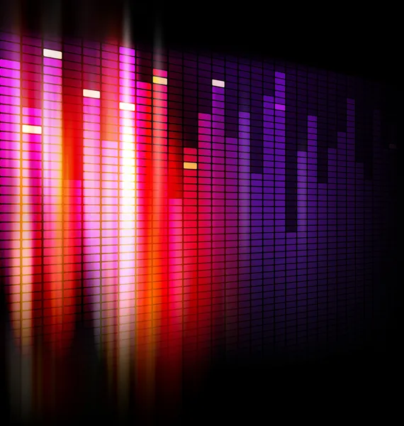 Equalizer'ı arka plan tasarımı — Stok fotoğraf