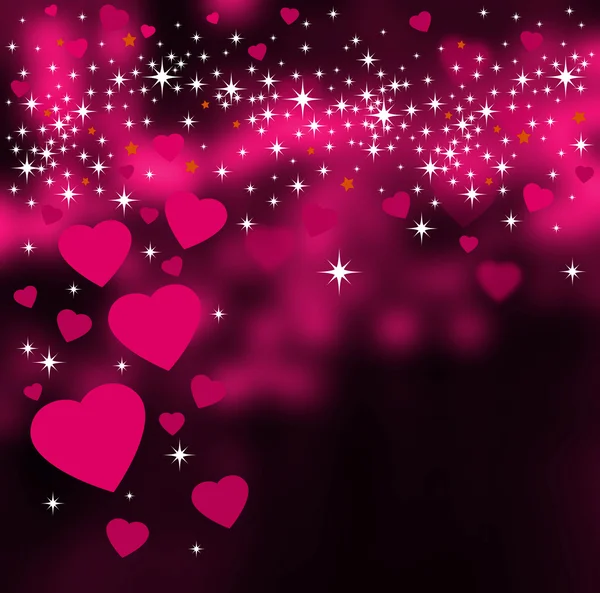 Hearts background — Stock Photo, Image