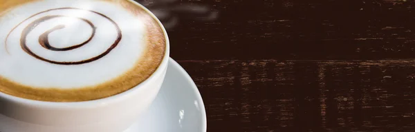 Koffiebeker en schotel — Stockfoto