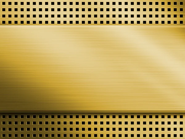 Gold metal background — Stock Photo, Image