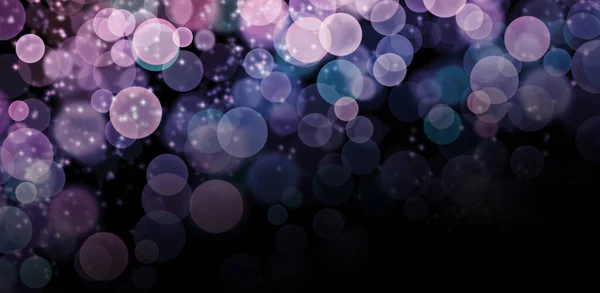 Fondo Bokeh Abstracto Con Ilustración Espacio Copia — Foto de Stock