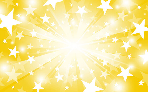 Звезда и свет фон баннера с копировальным пространством