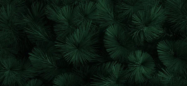 Pinheiro Folhas Textura Fundo Render — Fotografia de Stock