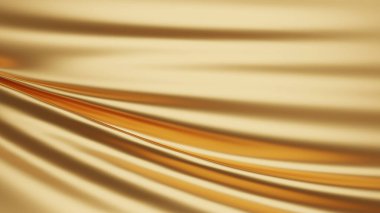 Altın kumaş arkaplan 3d oluşturucu