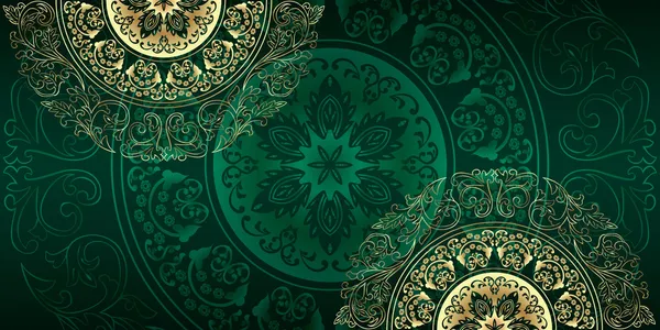 Royal green wallpaper Vector Art Stock Images | Depositphotos