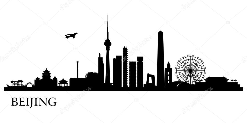 Beijing city skyline