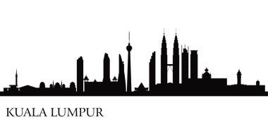 Kuala Lumpur şehir silueti