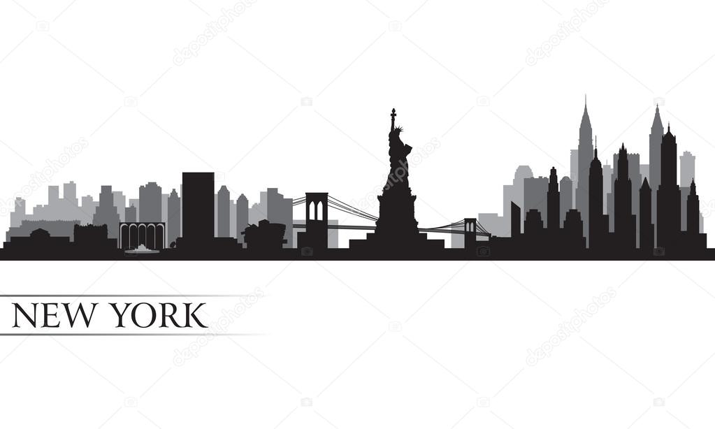ᐈ New York Skylines Stock Drawings Royalty Free New York Skyline Vectors Download On Depositphotos
